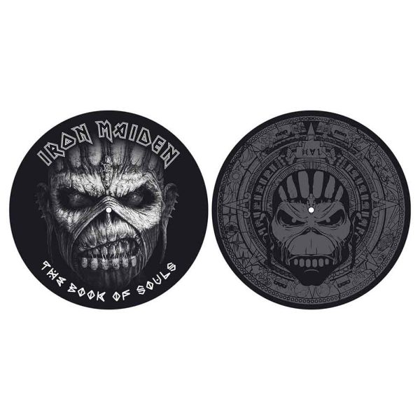 SLIPMAT - Iron Maiden The Book Of Souls Slipmat Pair